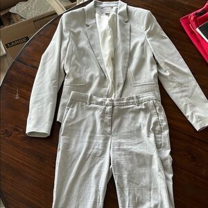 Women's Gray Suit Set